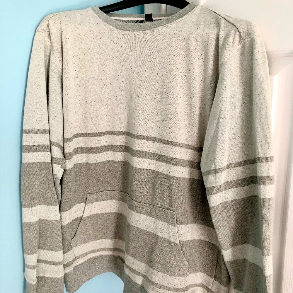Ocean Current Silver and Grey Sweater